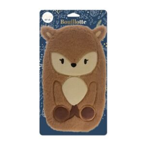 Bouillotte enfant peluche cerf