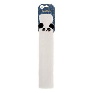 Bouillotte longue peluche panda, enfant