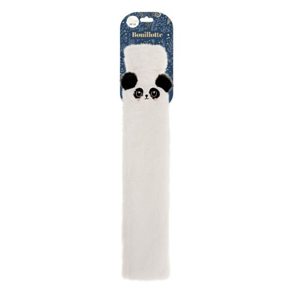 Bouillotte longue peluche panda, enfant