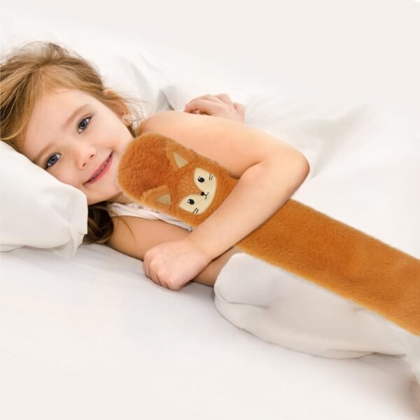 Bouillotte longue peluche renard, enfant — vue 2
