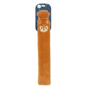 Bouillotte longue peluche renard, enfant
