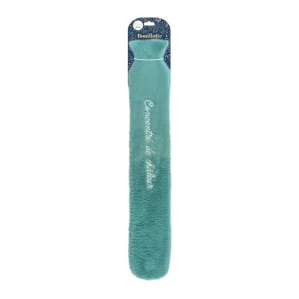 Bouillotte longue fourrure « Concentré de chaleur »