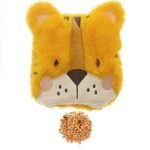 Bouillotte micro-ondes noyaux de cerise, peluche tigre — vue 3