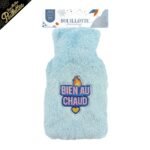 Bouillotte à eau à paillettes « Bien au chaud »