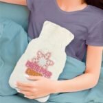 Bouillotte à eau à paillettes « Prête pour l’hiver » — vue 2