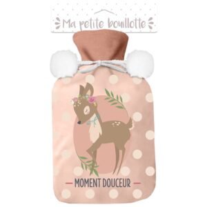 Bouillotte enfant polaire biche